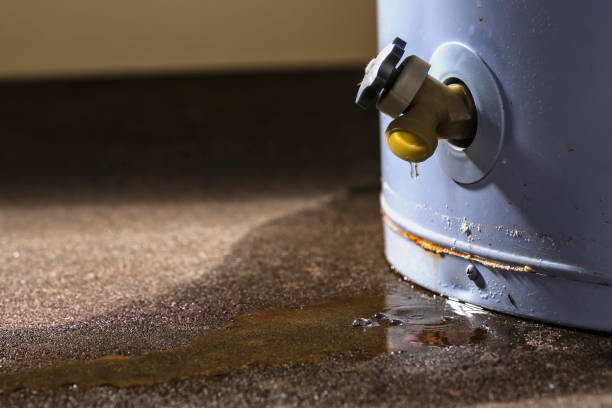 Water damage restoration process in KS